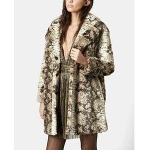 Topshop Leopard Print Fabulous Faux Fur Coat 6